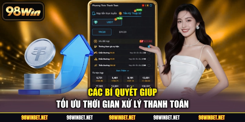 Nạp Rút Tiền 98WIN - Hướng Dẫn Giao Dịch Siêu Tốc An Toàn