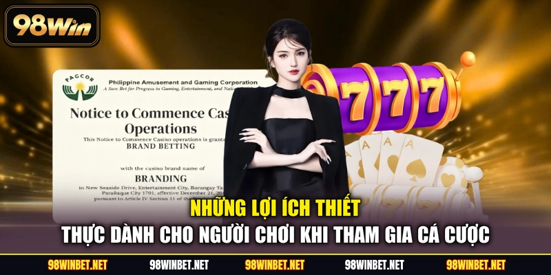 Giấy Phép Hoạt Động 98WIN - Minh Chứng Cho Sự Uy Tín